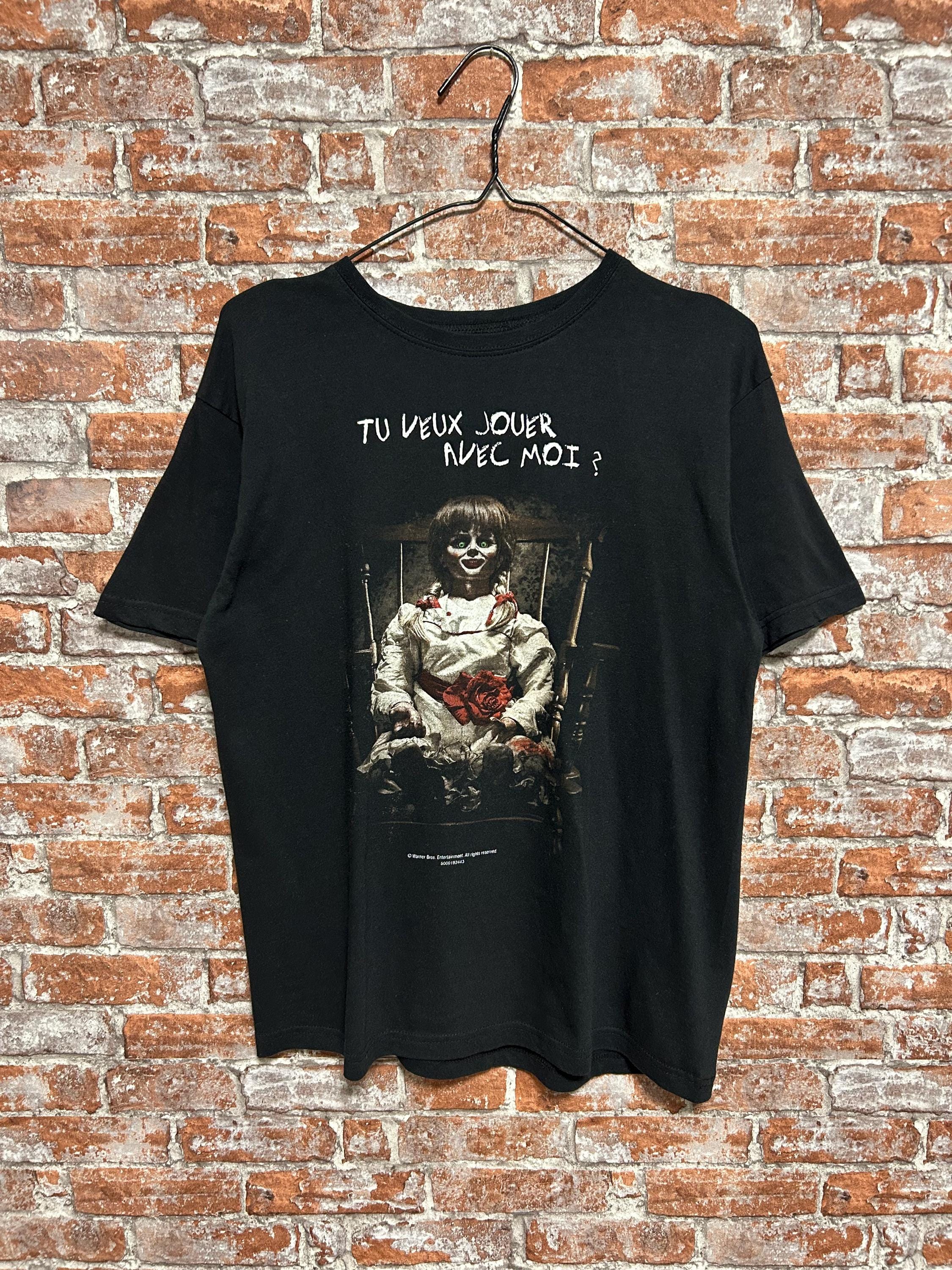Vintage 2000s Annabelle Horror Movie T-shirt Size M - Etsy