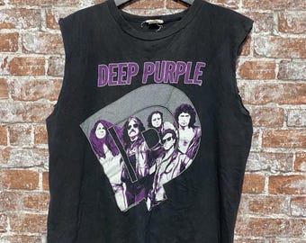 ヴィンテージ ディープパープル シャツ コンサートシャツ バンドT