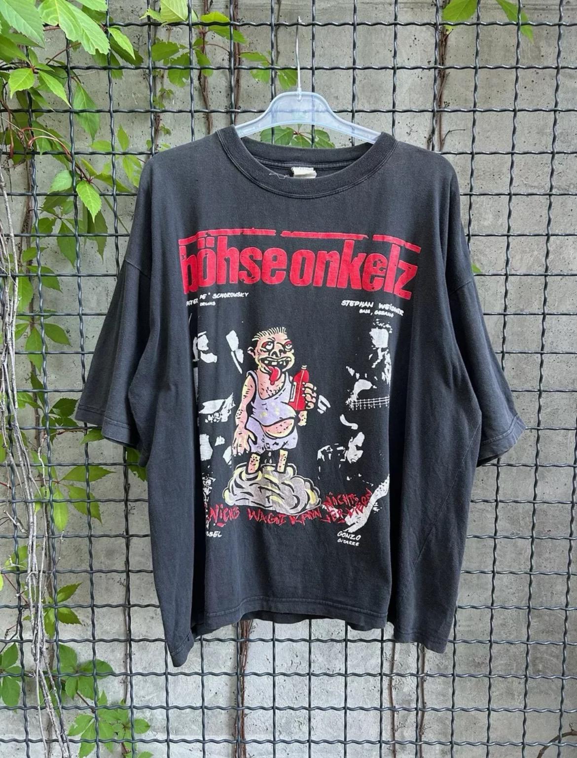 Böhse Onkelz 当時物 90s パーカー フーディー 90s Vintage Böhse Onkelz - Etsy