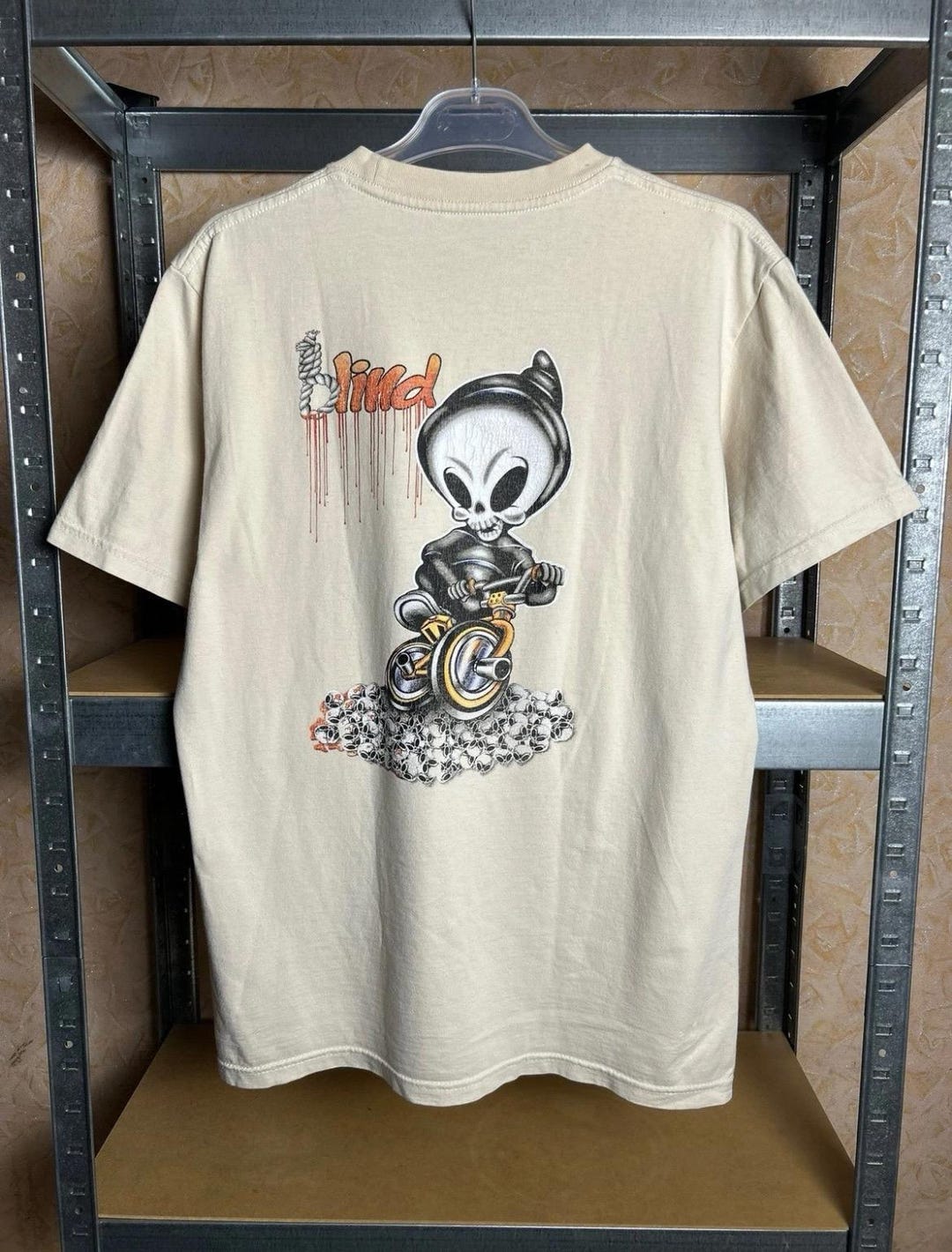 Vintage 90s Blind Skateboards Streetwear Graphic T-shirt Size M - Etsy