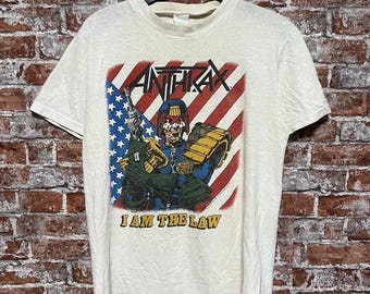 アンスラックス ジャッジ・ドレッド Tシャツ ヴィンテージ 1987年 レア
