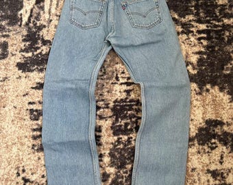 Vintage 90er Jahre Levis 501 Denim Jeans Made in Guatemala Gr. W32 L32