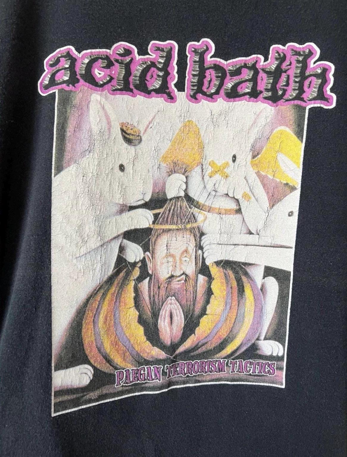 Vintage 2000s Acid Bath Rock Band Incredibly Rare T-shirt