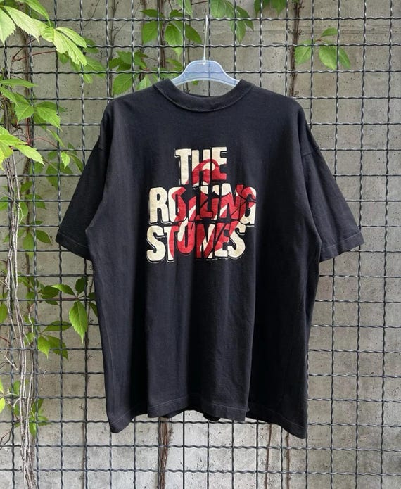 Vintage 90s the Rolling Stones Rock Band T-shirt - Etsy Vintage 90s the Rolling Stones Rock Band T-shirt - Etsy