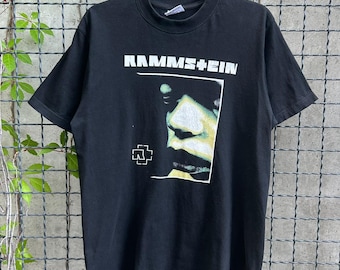 Vintage 2000s Rammstein Mutter Rock Band T-shirt Size M