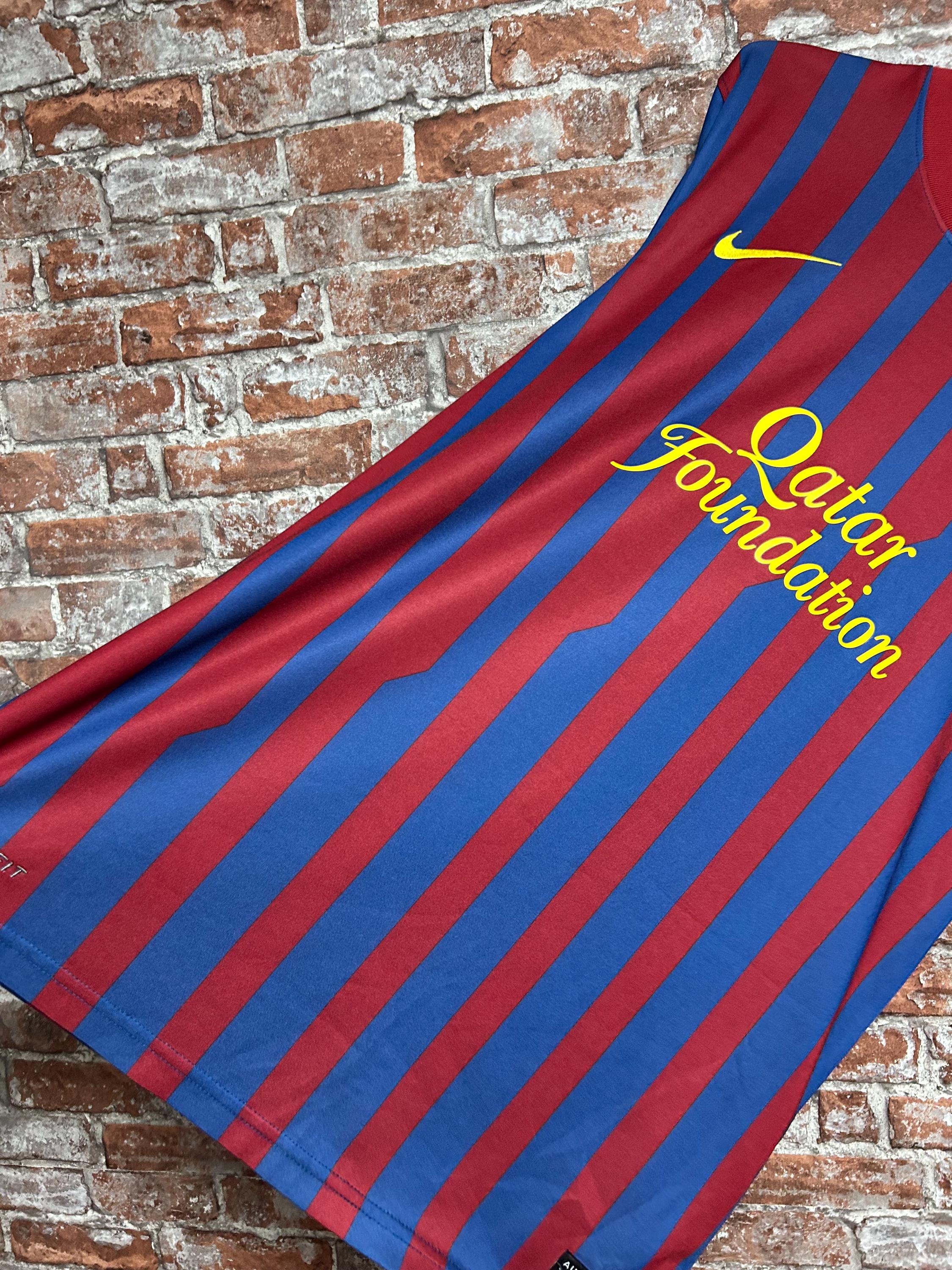 Vintage Barcelona Nike 2011 2012 Home Football Jersey Soccer