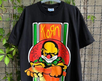 ヴィンテージ90年代コーン・ロックバンドTシャツ