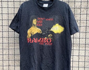ヴィンテージ 1985 オリジナル ランボー ファースト ブラッド 2 T