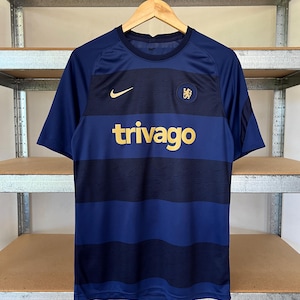 Camiseta de fútbol vintage Nike del Chelsea FC, talla M, para prepartido.