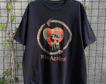Vintage 2000s Rise Against Rock Band T-shirt