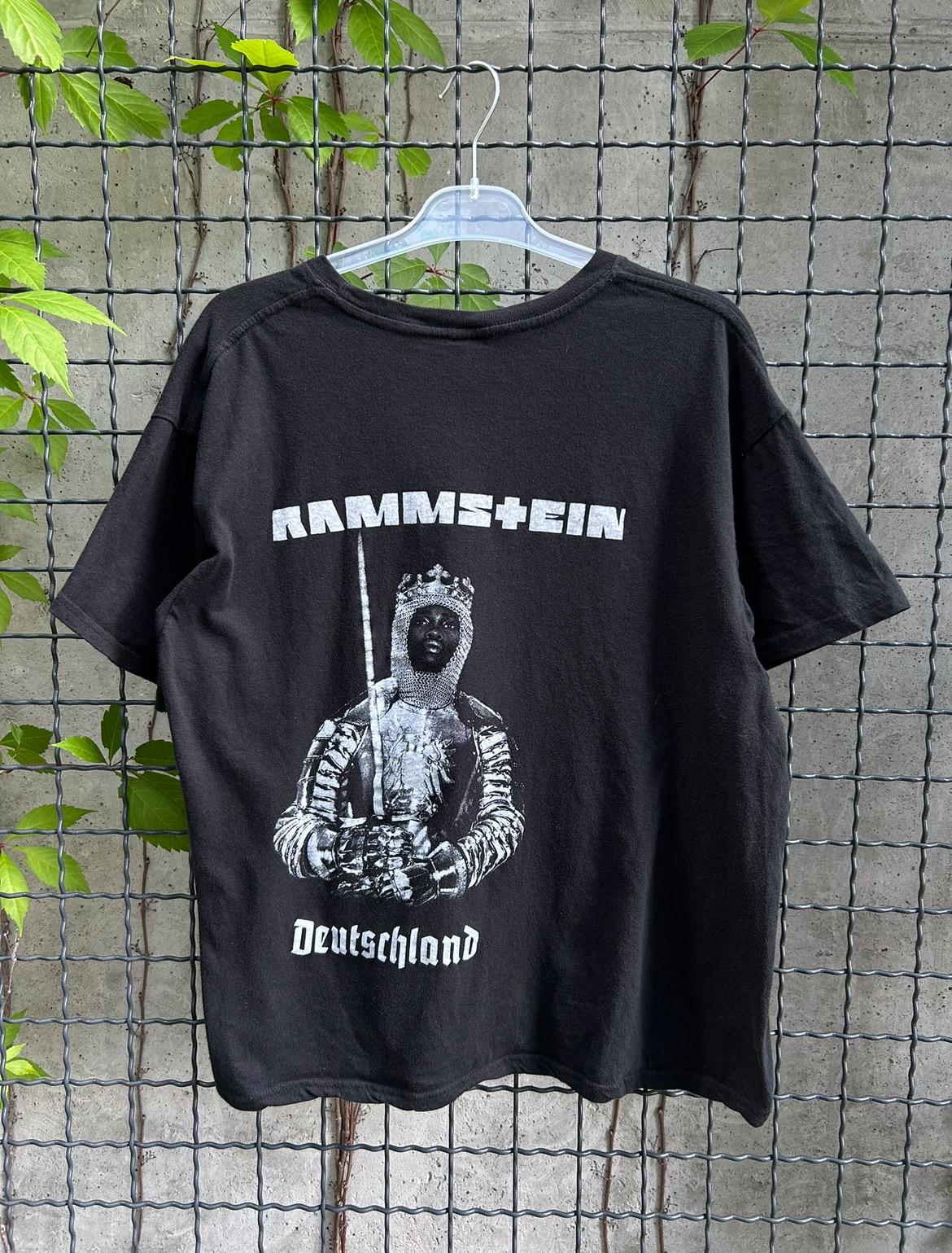 Vintage 2000s Rammstein Deutschland Rock Band T-shirt Size L - Etsy
