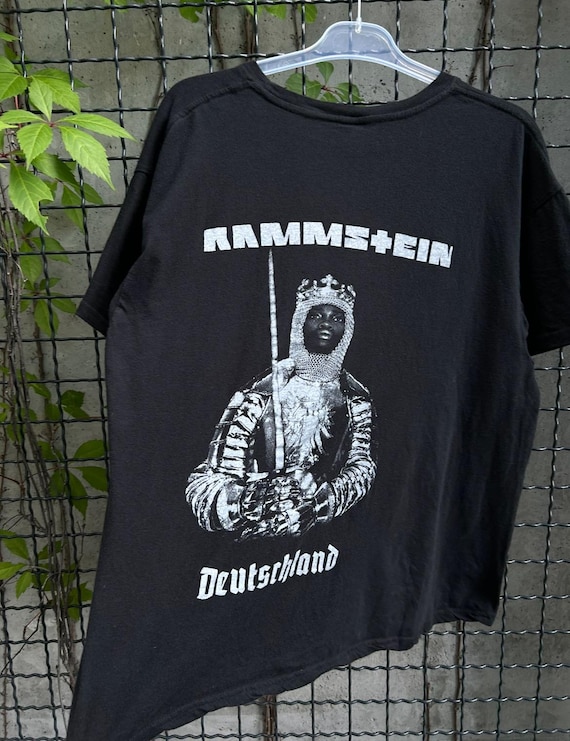 Vintage 2000s Rammstein Deutschland Rock Band T-shirt Size L - Etsy