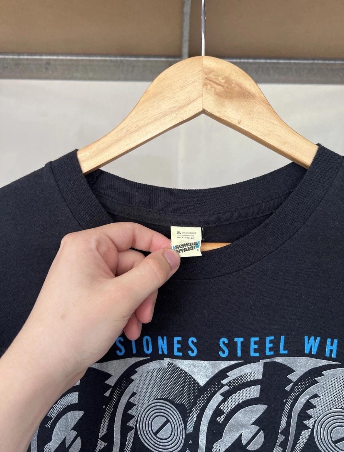 ヴィンテージ ザ・ローリング・ストーンズ 1989 ロックバンドツアー T