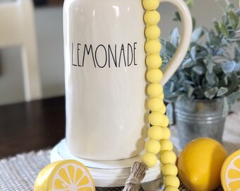 Lemonade Bead Garland