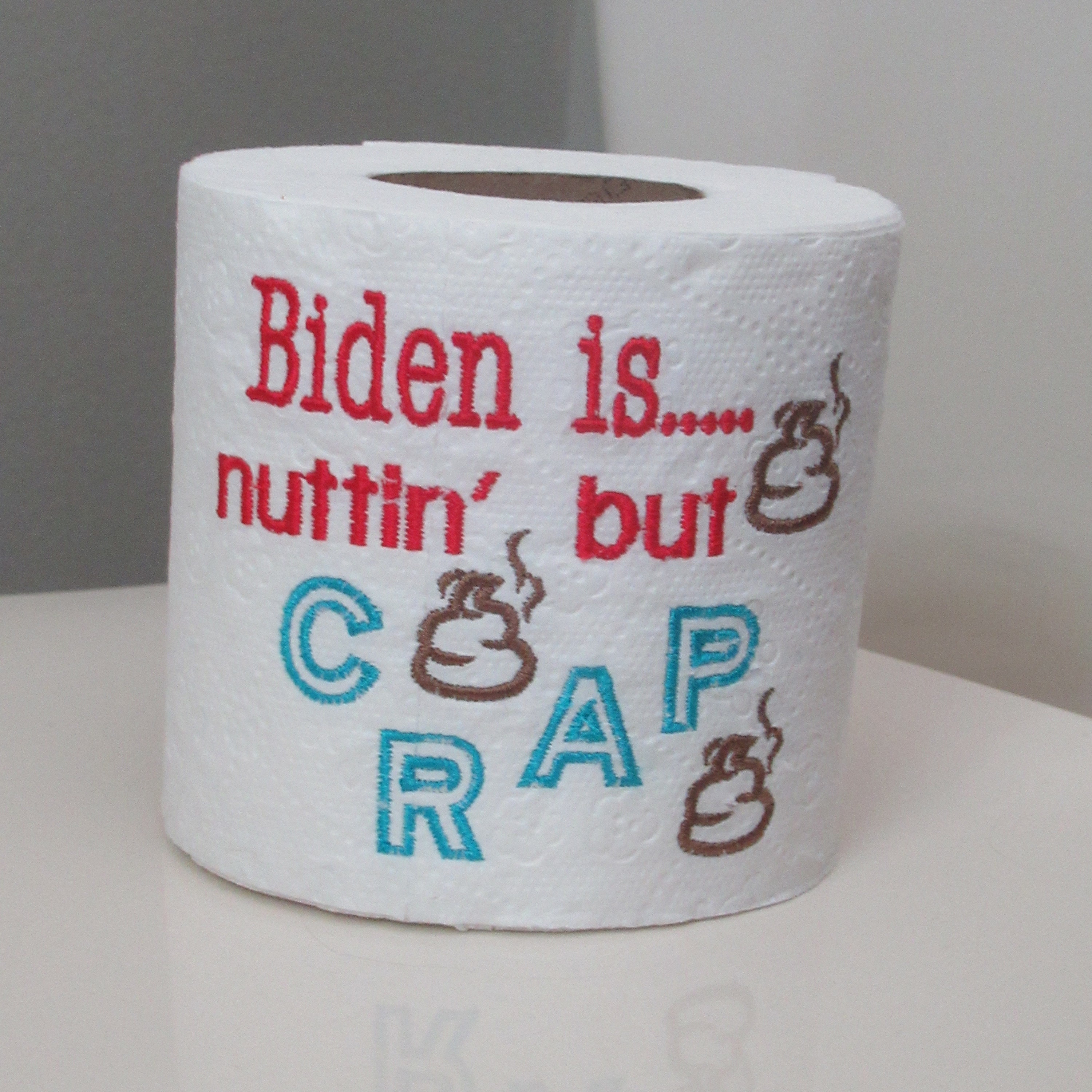 Home Supplies Joe Biden Printed Rolling Paper Funny Toilet Paper