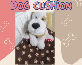 Orthopedic Dog Bed Pillow: Fleece Top, Vinyl Bottom, Egg Foam Insert