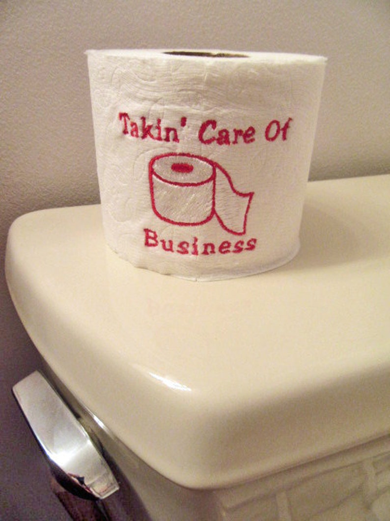 Toilet Paper FUNNY Toilet Paper Funny Gift Takin' Care - Etsy