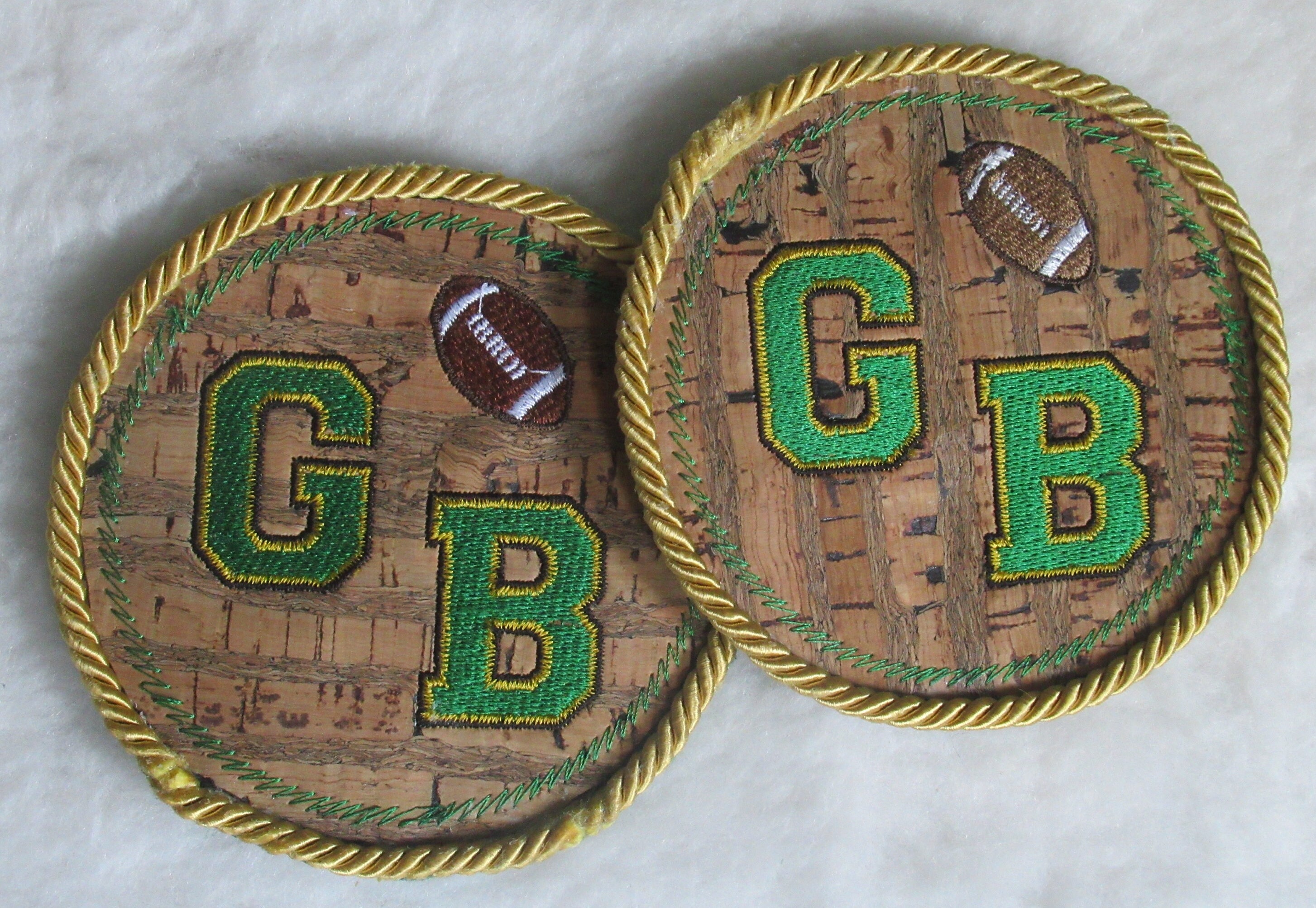 Coasters set Set of 4 Drink Coasters SPORTS TEAM Green Bay Etsy