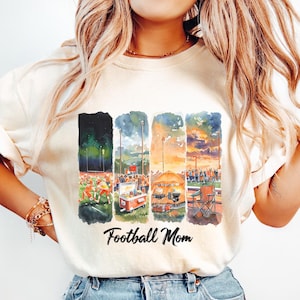 Football Mom Png, Friday night lights png, friday night lights, football png, mom png, watercolor png, tshirt png, colorful png