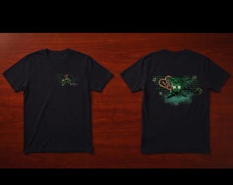Urban Witch Graphic Tee Front & Back Print