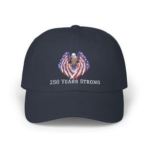 Vintage USA 250 Anniversary Cap, Patriotic Dad Hat, Americana Baseball Cap, American Flag Headwear, Independence Day Gift