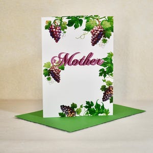 Carte de fête des mères drôle avec un message mignon, carte de fête des mères mignonne pleine d'esprit, carte pour maman de son fils fille, merci fête des mères, maman merci