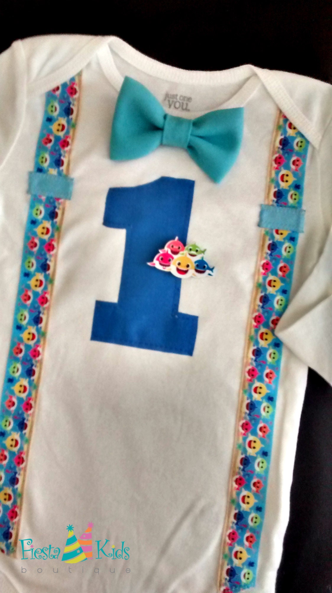 baby shark birthday outfit for boy