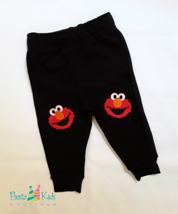 Elmo Sesame Street birthday baby boy pants Il_570xn