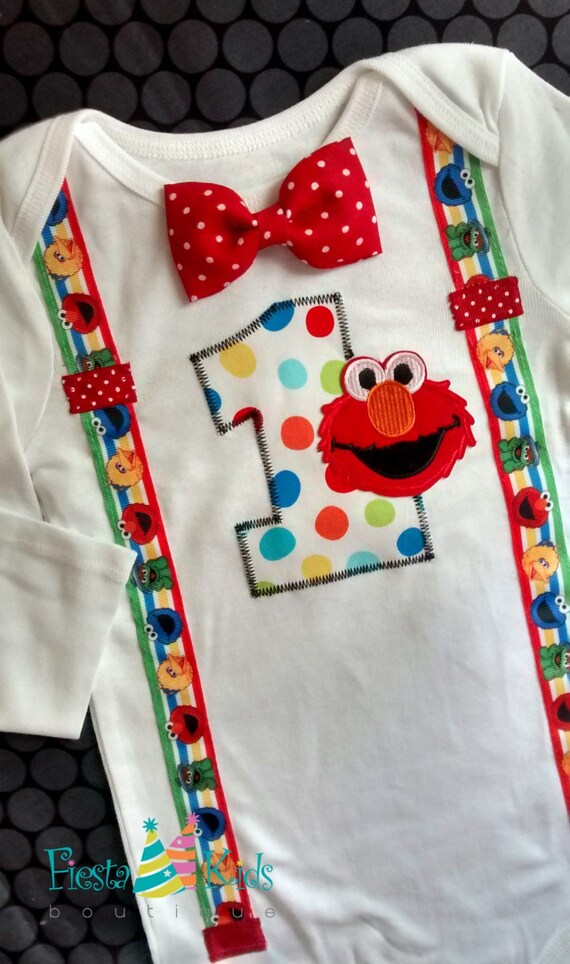 Elmo Birthday Baby Boy Birthday Boy 1st Birthday Party Sesame