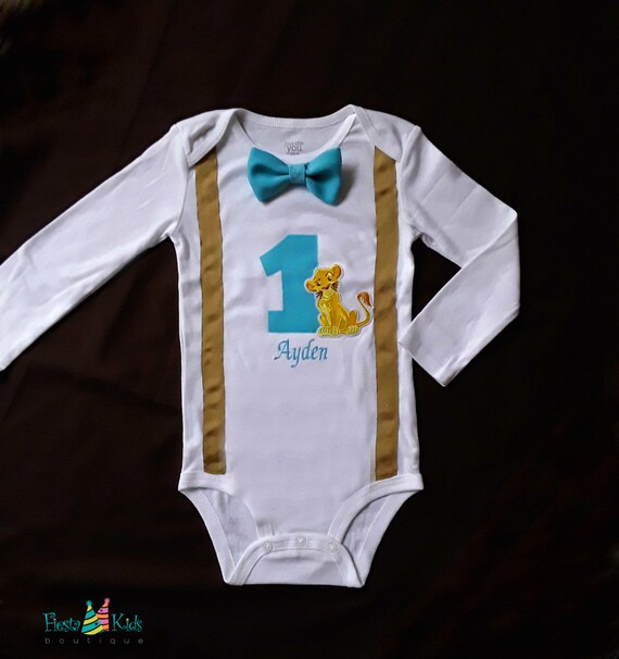 lion king first birthday outfit boy