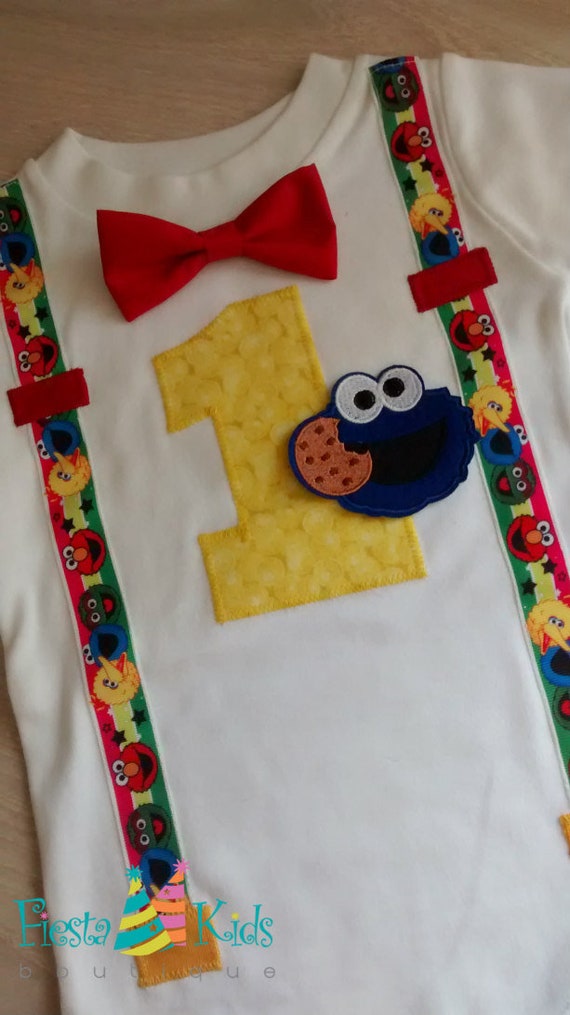 Cookie Monster Boy Birthday 1 First Birthday Party Baby Boy Theme