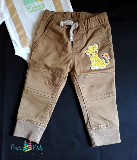 Lion King Simba birthday boy jogger pants Il_570xn