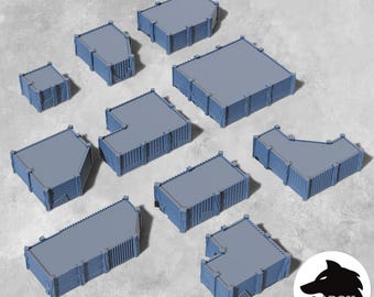 Ensemble de terrain modulaire pour tranchées x10 - Terrain de jeu de guerre - Décor de champ de bataille pour table de jeu - Système de tranchées militaires - Croisade des tranchées