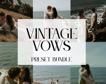 Vintage Vows Lightroom Preset Bundle