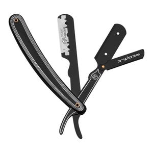 Regale Barber Supply Shavettes Style Straight Razor With Replaceable Blades