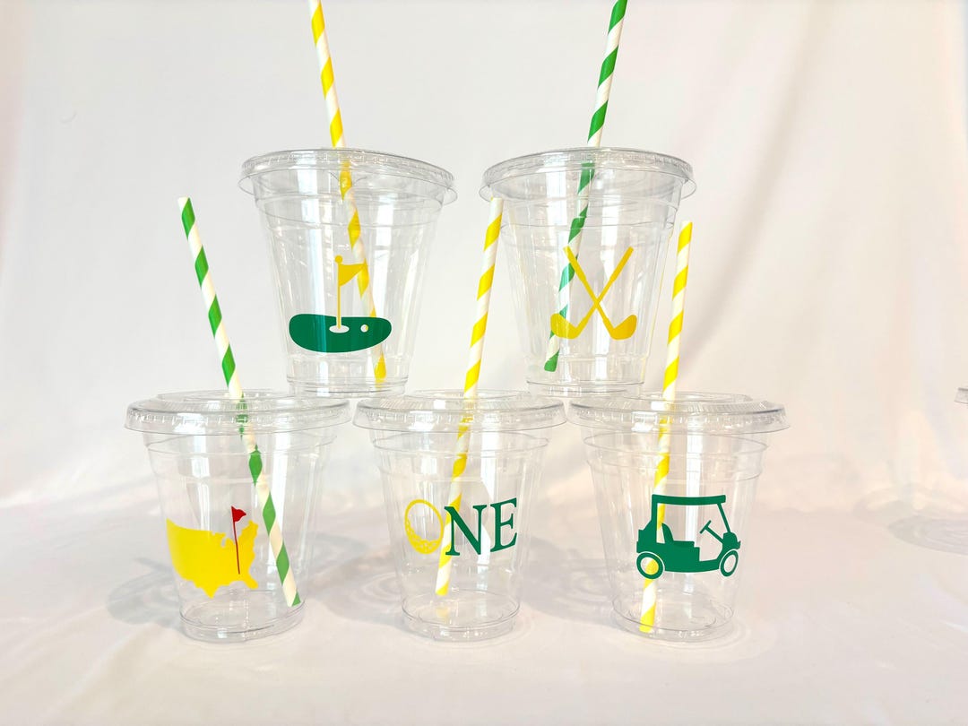 Golf R Cups Hole in One Party Cups, Golf First Birthday Cups, Masters Golf Cups ...