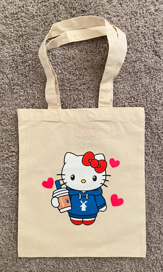 Hello Kitty X Dutch Bros Coffee Reusable Tote Bag | Sanrio Kawaii