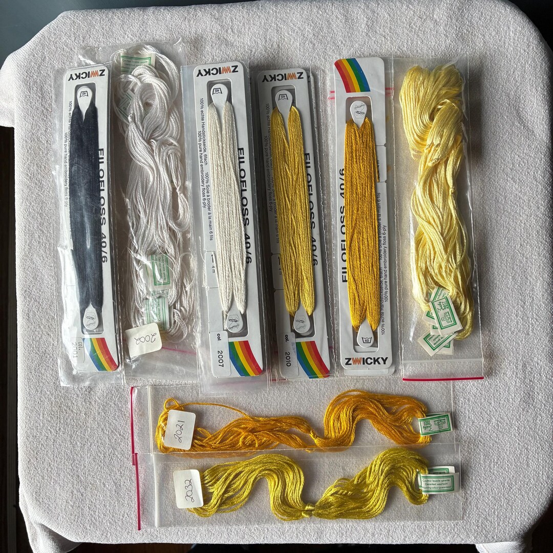 Zwicky 6 Ply Silk Floss, Pick Your Colors, Embroidery, Cross Stitch ...
