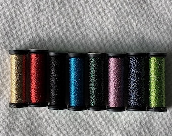 Kreinik, Balger blending filament, pyo colors, over 50 colors, vintage stock