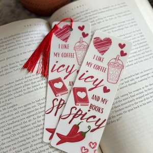 I like my coffee icy and my books spicy