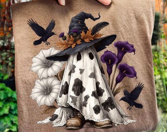 Western Cow Print Ghost Png, Halloween Png, Halloween Ghost Png, Spooky Ghost Png, Digital Download