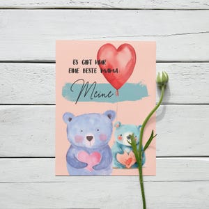 Tarjeta del Día de la Madre / Tarjeta del Día de la Madre