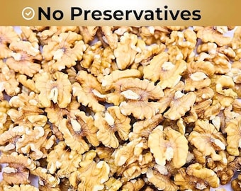California Raw Walnut Halves, 16 Oz, All Natural Shelled Kernels