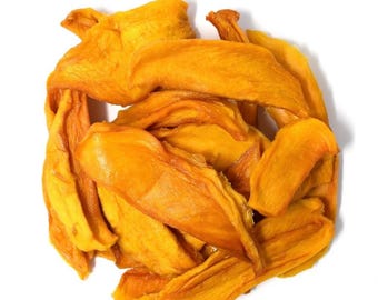 Organic Dried Mango, No Sugar Added, Natural Snack (1 Lb)