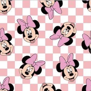 Tecido Mickey Minnie Mouse Tecido Mouse e Amigos Tecido de Desenho Animado 100% Algodão Tecido por Meio Metro