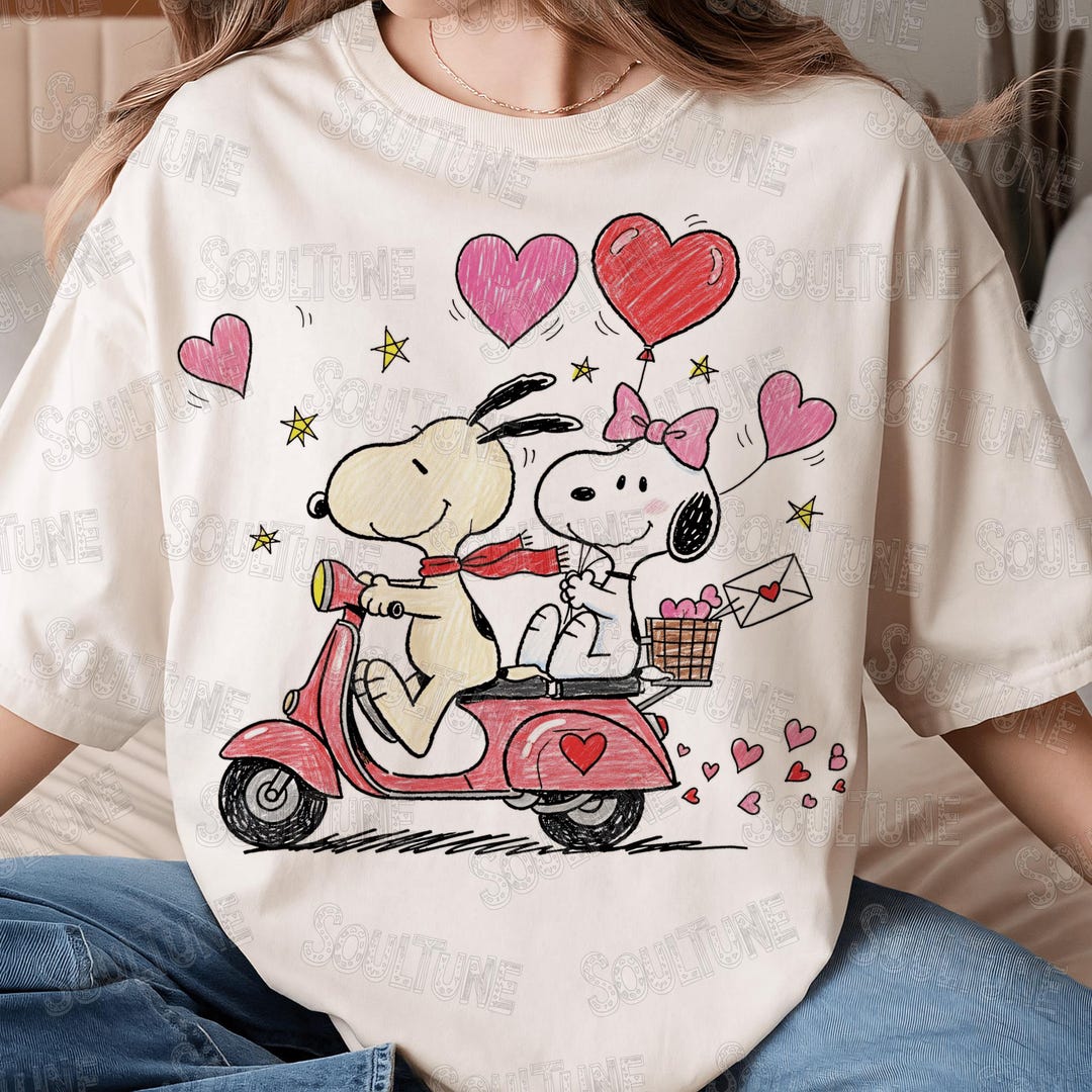 Snoopy Novios Snoopy and Girlfriend Couple Funny Clipart Png, Cute Valentine’s Day ...