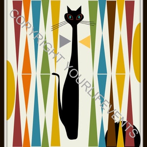 Mid-Century Modern Art Print | Instant Download | Printable Mid-Century Modern Art