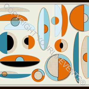Mid-Century Modern Art Print | Instant Download | Printable Mid-Century Modern Art