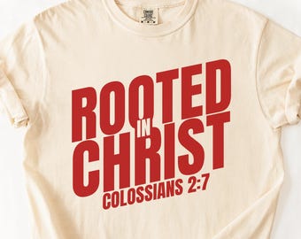 Christian Bible Verse Gifts Comfort Colors® Bible Verse Shirt Christian Faith Shirt Gifts Church lovers Group Shirt Jesus lover Shirt