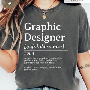 Graphic Designer Shirt Comfort Colors® Graphic Design Sweatshirt Web Designer Hoodie Design Studio Tee Gift for Designer Creative T-Shirt